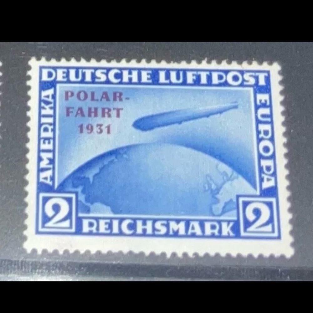 German 1931 Polar Flight Zeppelin set - Picture 2 of 3